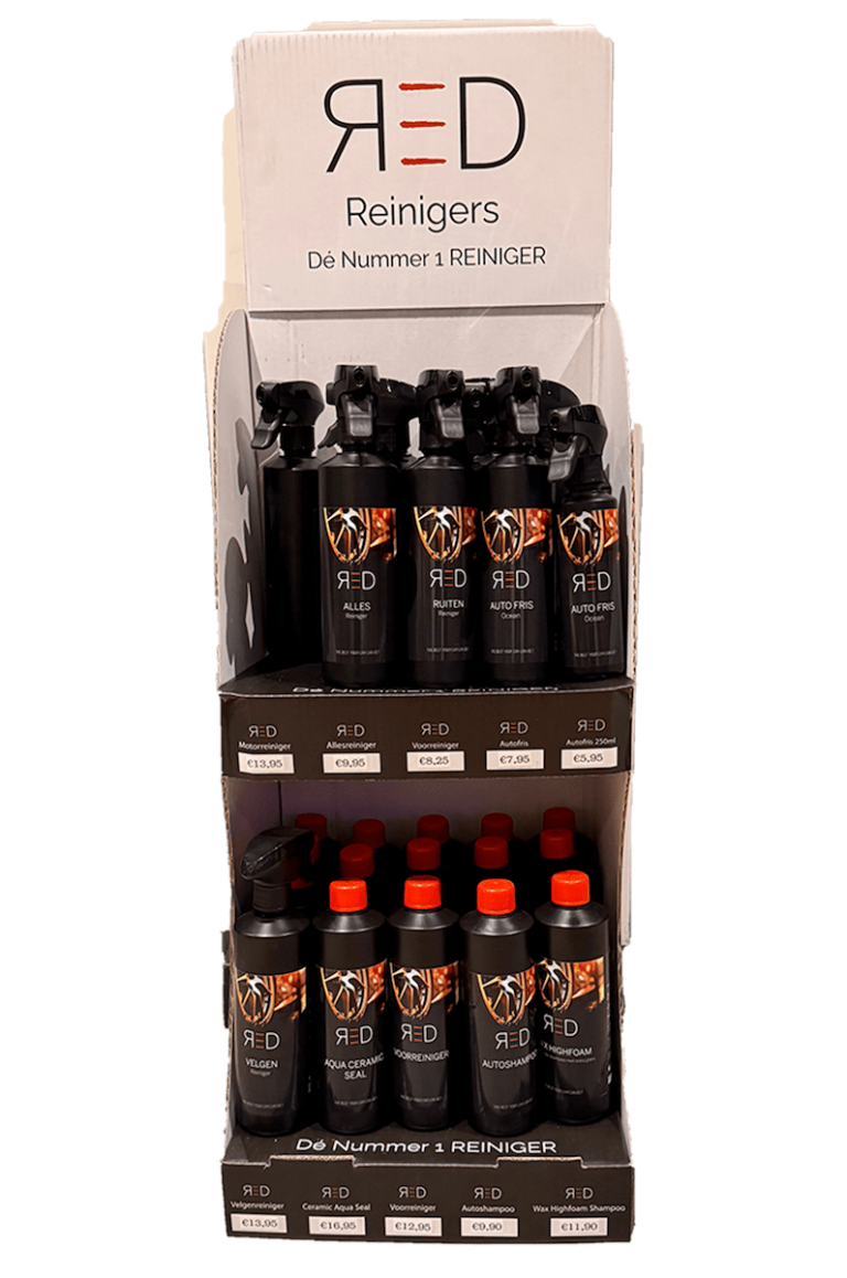 Display RED Reinigers