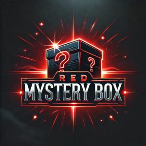red mystery box logo